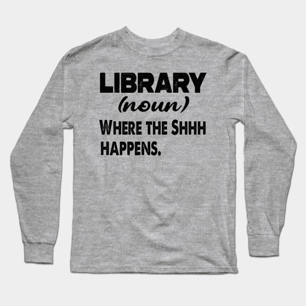 Library Long Sleeve T-Shirt by raeex